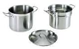 S/S Double Boiler 16 QT, 28 X 24.5 CM, 28 X 26.5CM
