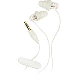 Noise Isolating Earphones - White, retail clamshell-package