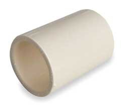 Industrial Grade 2GJY7 Coupling, 1/2 In, Slip Connection, CPVC