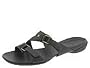 ECCO Delhi Slide | Women's Slide Shoes Black Oiled Leather