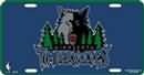 Minnesota Timberwolves License Plate