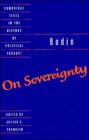 Bodin: On Sovereignty (Cambridge Texts in the History of Political Thought)