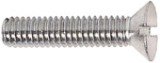 M5-.80X10 Slotted Flat Head Machine Screw (25 count)