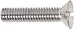 M5-.80X10 Slotted Flat Head Machine Screw (25 count)