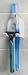 Plastic Toothbrush Hoder with Suction Cup, White