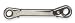 Westward 5MX74 Wrench, Box, 3/4 X 7/8