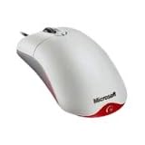 Microsoft Wheel Mouse Optical - Mouse - optical - 3 button(s) - wired - PS/2, USB - white - OEM (pack of 3 )