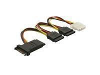 DELOCK Adapter Power 3xSATA/1x4Pin 15Pin-St Preisvergleich