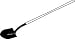Round Point Shovel - Wood Handle