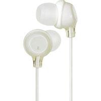 JVC HAFX22W Clear in Headphones (White)