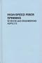 High-Speed Fiber Spinning: Science and Engineering Aspects