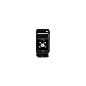 XGear Nitrous Oxide - Bottom Loading Carbon Case for iPhone & iPhone 3G/3Gs. Black Color.