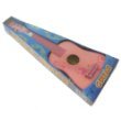23 Inch wooden guitar in pink