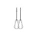 KitchenAid KHM2B Stainless steel TurboBeaters.