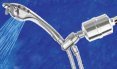 Crystal Quest Chrome Handheld Shower Water Filter (Chrome)