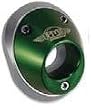 11 KAWASAKI KX250F: PRO MOTO BILLET SPARK ARRESTOR END CAP - GREEN (GREEN)