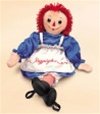 Russ Berrie  38 Raggedy Ann Dance With Me Doll