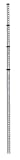 Johnson 40-6320 16-Foot Aluminum Grade Rod in Feet and Tenths with Nylon Carrying Case