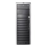 HP ProLiant ML110 G5 584GB Storage Server - NAS - 584 GB - Serial Attached SCSI - HD 146 GB x 4 - DVD-ROM x 1 - RAID 0 1 5 - Gigabit Ethernet