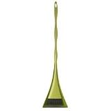 Review Stacks and Stacks  / Onda Broom & Dustpan by Karim Rashid - Lime (Lime) (53.5