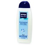 Nivea Bath Care Moisturizing Body Wash, 2 in 1 Cleanser & Moisturizer, Enriched Care - 10.5 fl oz