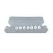 Office Depot Hanging Folder Tabs, 1/5 Cut, 2in. Clear Tabs, Box Of 25