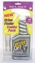 Urine Off Dog and Puppy Formula Sprayer 16.9 oz Plus LED Urine Finder