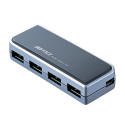 BUFFALO BHB4-U201/BK USB2.0Hub バスパワー専用 4P