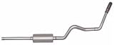 Gibson Exhaust 315577 Cat-Back Exhaust System - Gibson Swept Side Exhaust Systems Exhaust System - Swept Side - Turbo-Back - Steel - Aluminized - Chevy - GMC - Silverado - Sierra - 6.6L - Kit