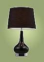 3929-1 - Mary-Kate and Ashley Continuum Collection Black Table Lamp SKU# 452267