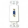 Cables To Go 37052 Decorative HD15 VGA Insert (White)
