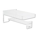 KTKAD55 - Clear Acrylic CD/DVD Desktop Rack