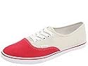 Vans Authentic Lo Pro | Skate Shoes Red/Tan/White