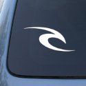 Rip Curl Surfing Surf - Car, Truck, Notebook, Vinyl Decal Sticker #2739 | Vinyl Color: White