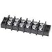 670A-RZ-06PSB, Conn Barrier Strip 12 POS 9.5mm Screw Panel Mount 20A (10 Items)