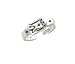 Toe Ring - Sterling Silver Antiqued Buckle Toe Ring