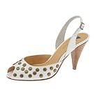 Buy daniblack Rocker | Ladies Sling Back Shoes White Dress Calf by daniblack