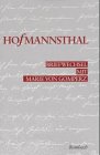 Briefwechsel mit Marie von Gomperz 1892-1916
