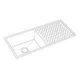 Hot Sale Elkay EFU411510DB Avado Undermount Sink, Stainless Steel