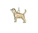 Labrador Retriever, 14K Gold Charm