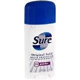 Sure A/P Deodorant Original Solid Powder Fresh - 2.7 Oz