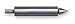 Westward 2YNE5 Edge Finder, Double End, 0.2 In/0.5 In