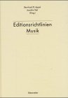 Produkt-Bild: Editionsrichtlinien Musik