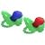 Razbaby Raz-Berry silicone Teethers Double Pack Both Colors in One Package.