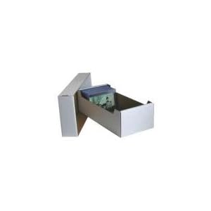 BCW Postcard Storage Box – (Bundle of 25) Corrugated Cardboard Storage Box – Comic Book Collecting Supplies