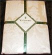 Waterford Linens Banbridge 70x84 Pearl Tablecloth