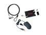 Targus B0083 Retractable Telephone Cord with a DEFCON CL Lock and an Optical Scroller Mini Mouse