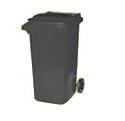 Wheelie Bin - Grey - 240L (Normal household size)