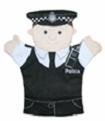 Childrens Toyshop  Toys : Flat Glove Puppet - Policeman [Toy]