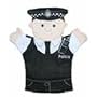 Flat Glove Puppet - Policeman